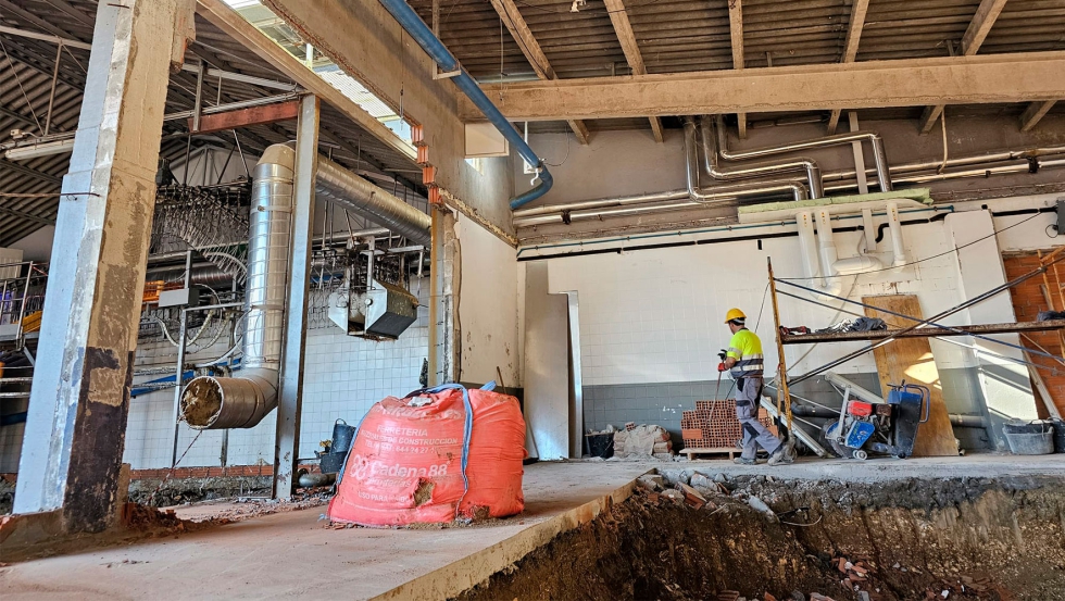 recalce de cimentacion en nave industrial pontevedra